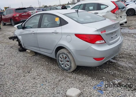2016 Hyundai Accent Se из США, поврежденный, VIN KMHCT4AE0GU118487